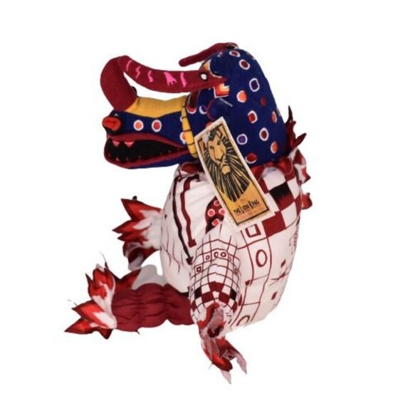 Trickster #2 Lion King 9" Bean Bag Plush Retired Disney Store Broadway Musical - Picture 5 of 10